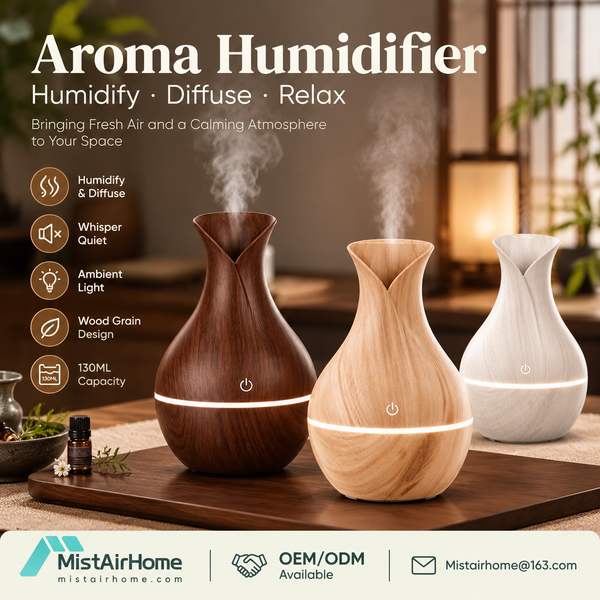 Office Aroma Humidifier for Hot Flashes for Spain Buyers (WL-AH04D PLUS): Mistairhome Aroma Humidifi