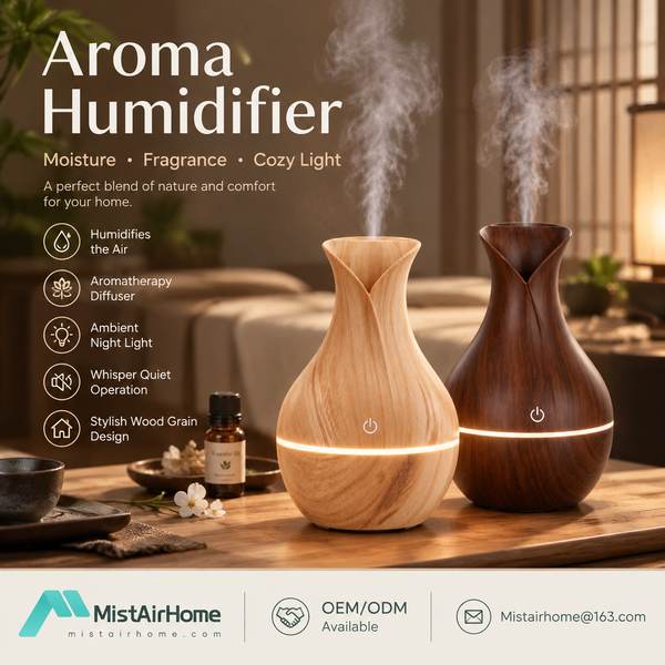 Best Essential Oil Humidifier Factory Supplier | Ottawa, Canada - CE CB IFRA MistAirHome
