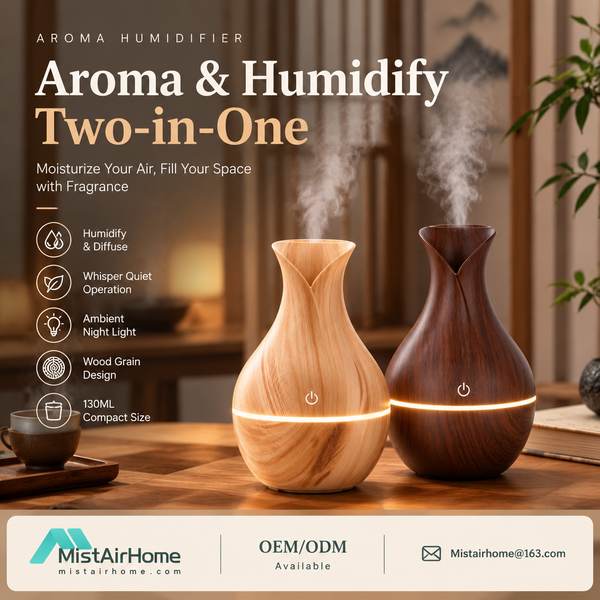 Best Desktop Aroma Humidifier Bulk Supplier | Ottawa, Canada - CE CB IFRA MistAirHome