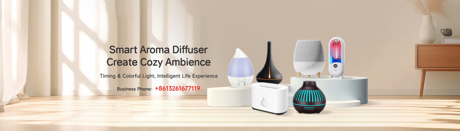 Home Essential Oil Diffuser - Banner 3