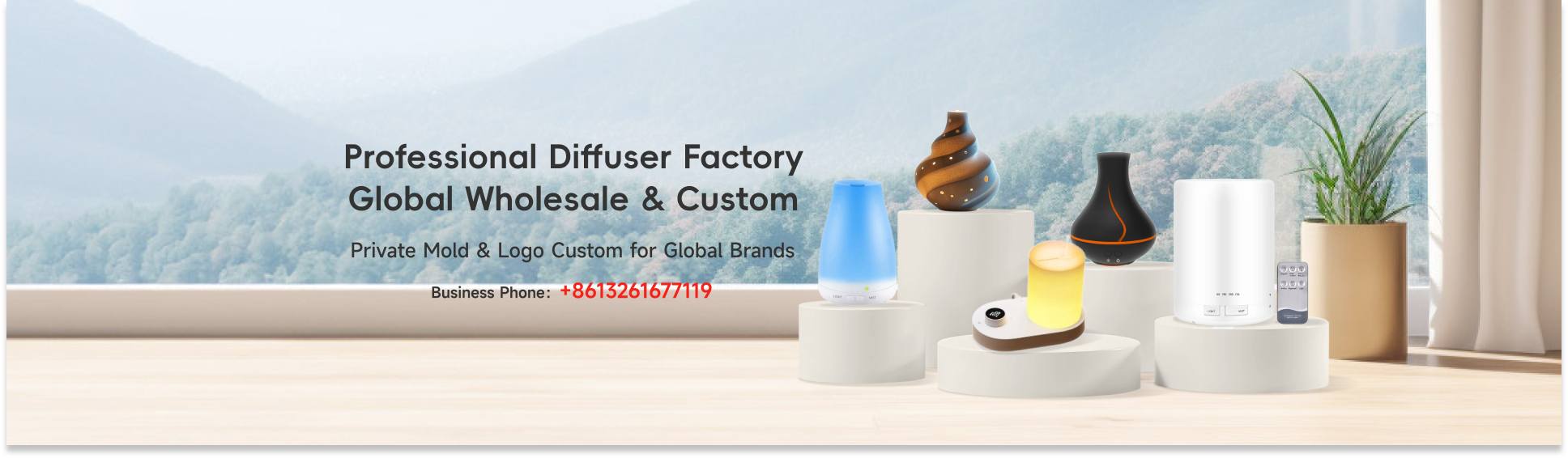 Home Essential Oil Diffuser - Banner 4
